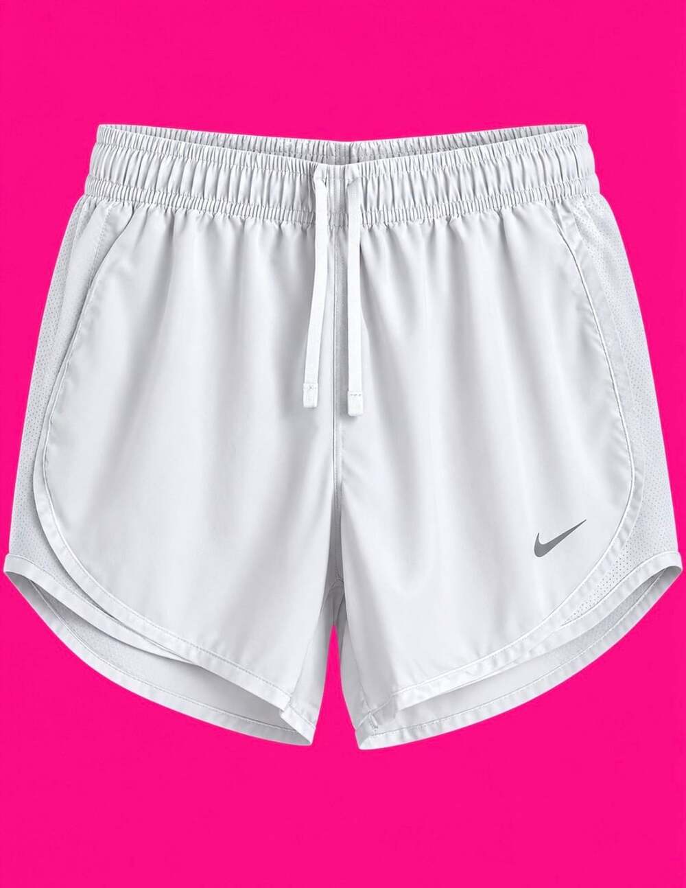 Nike Dri-FIT Tempo Running Shorts Size M White